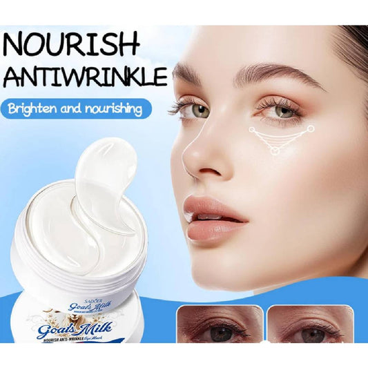 SADOER Goat Milk Moisturizing & Whitening Natural Goat Milk Extract Eye Mask