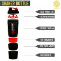 Spider protein shaker bottle
