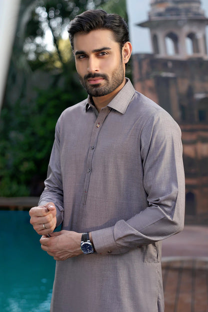 Light Purple Wash & Wear Shalwar Kameez